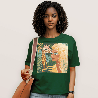 Boho Safari Giraffe T-Shirt