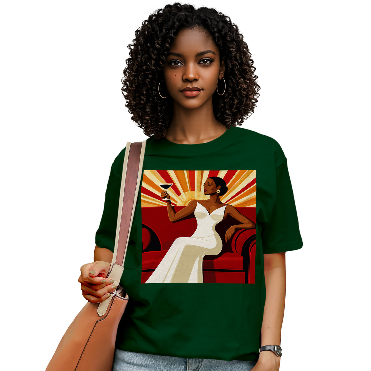 She Toasts to Herself T-Shirt
