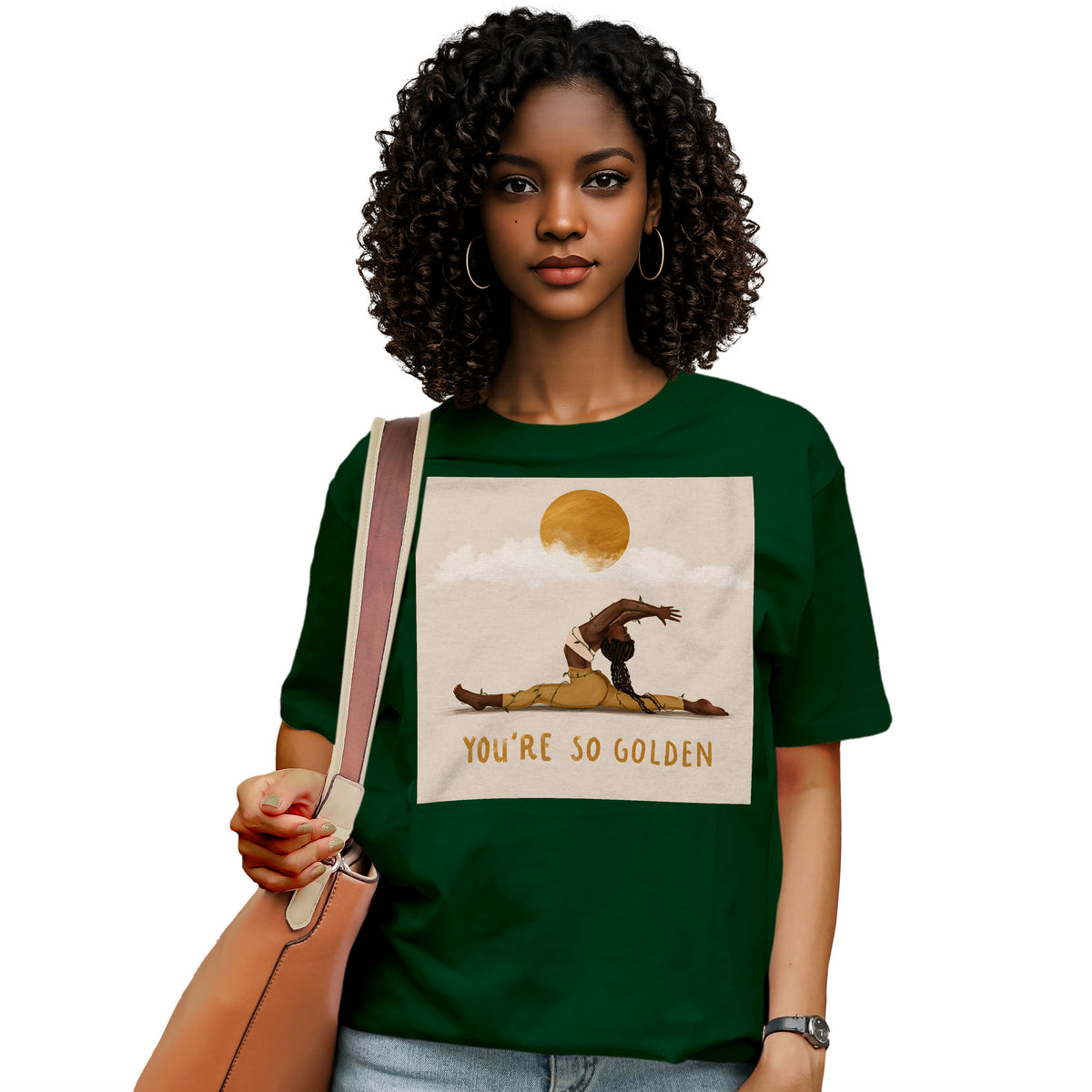 You're So Golden Yoga Queen T-Shirt