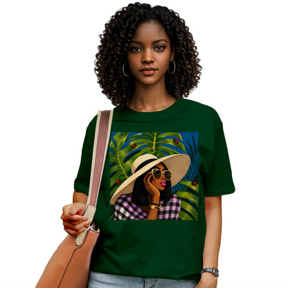 Tropical Ladybug Fashion Queen T-Shirt