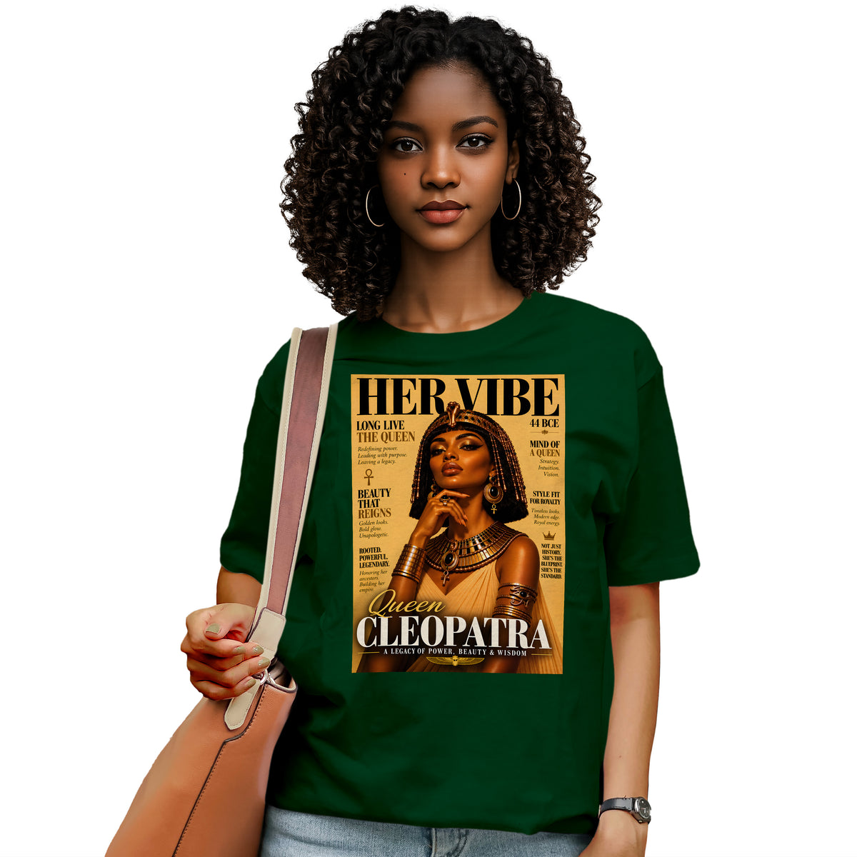 Queen Cleopatra Her Vibe Magazine T-Shirt