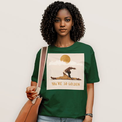 You're So Golden Yoga Queen T-Shirt