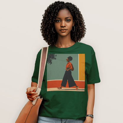 She Walks in Color T-Shirt