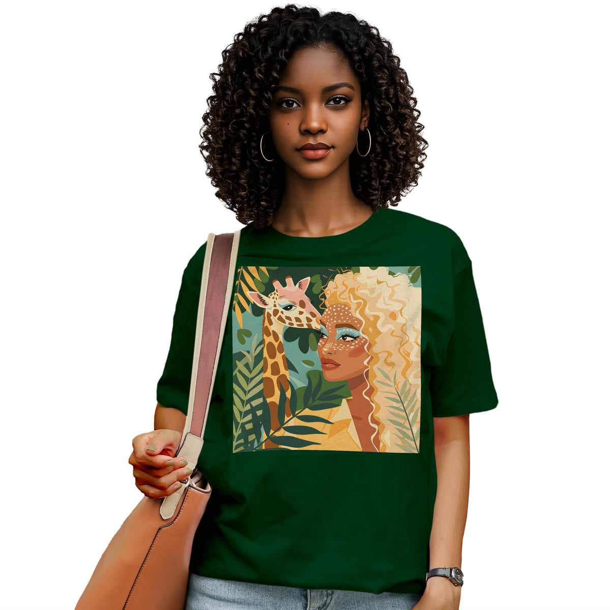 Boho Safari Giraffe T-Shirt