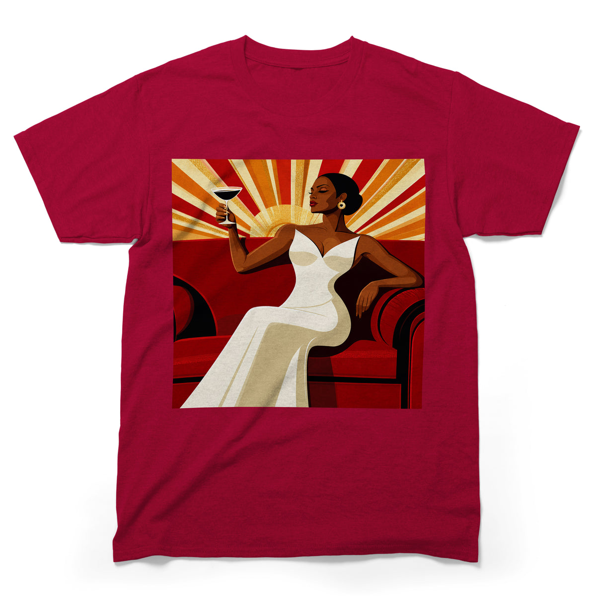 She Toasts to Herself T-Shirt