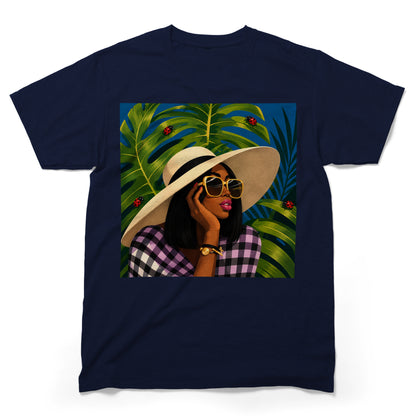 Tropical Ladybug Fashion Queen T-Shirt