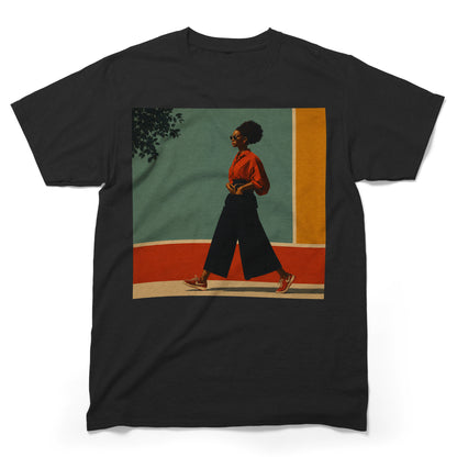 She Walks in Color T-Shirt