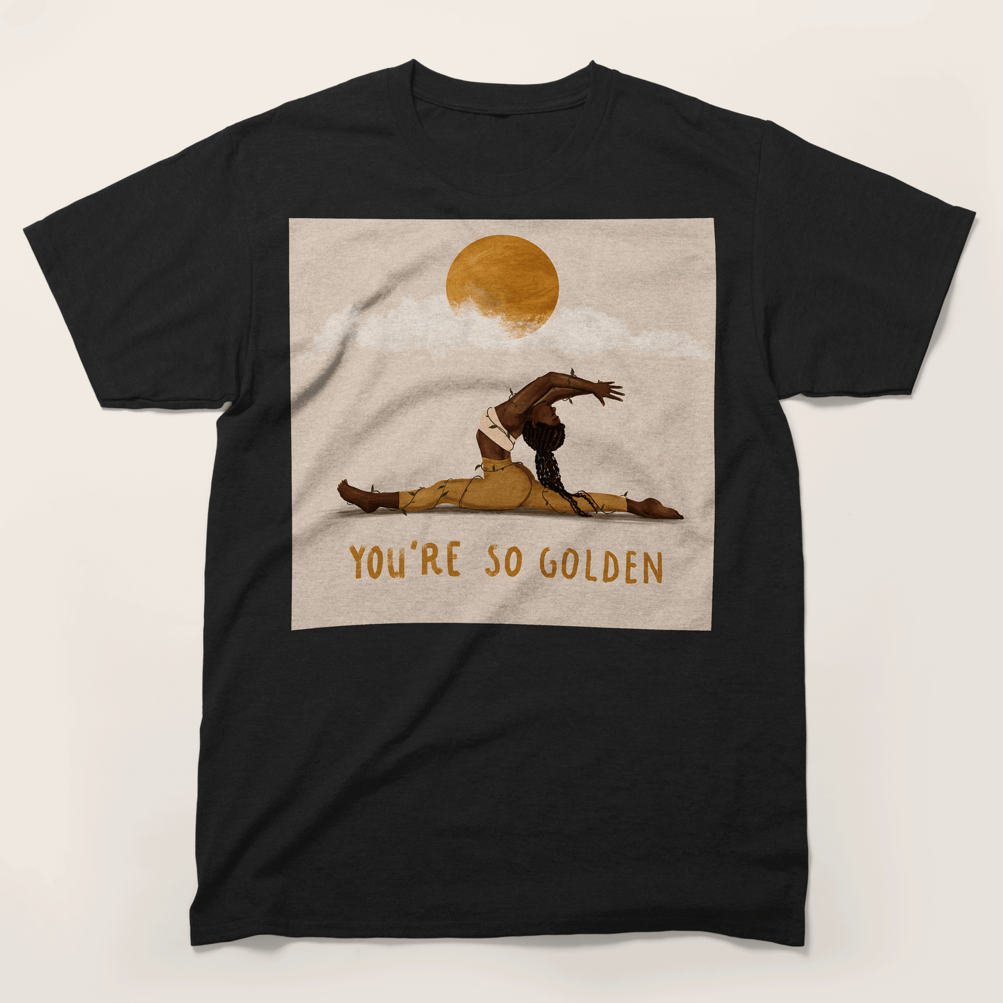 You're So Golden Yoga Queen T-Shirt