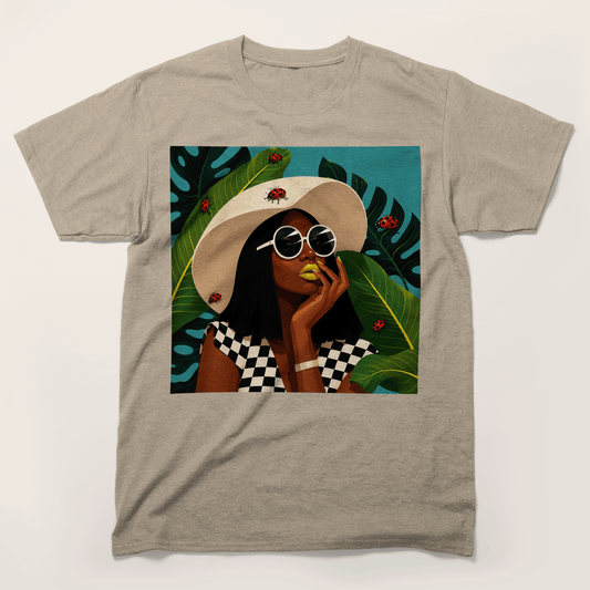 Ladybug Tropical Glam Queen T-Shirt