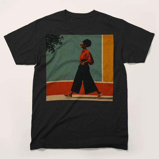 She Walks in Color T-Shirt