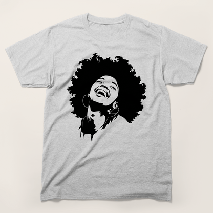 Joyful Afro Queen T-Shirt
