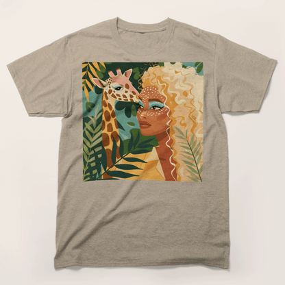 Boho Safari Giraffe T-Shirt