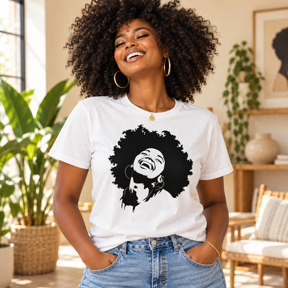 Joyful Afro Queen T-Shirt