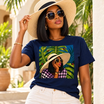 Tropical Ladybug Fashion Queen T-Shirt