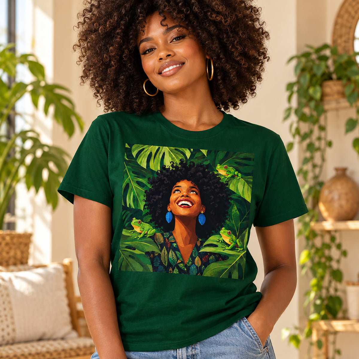 Tropical Rainforest Queen T-Shirt