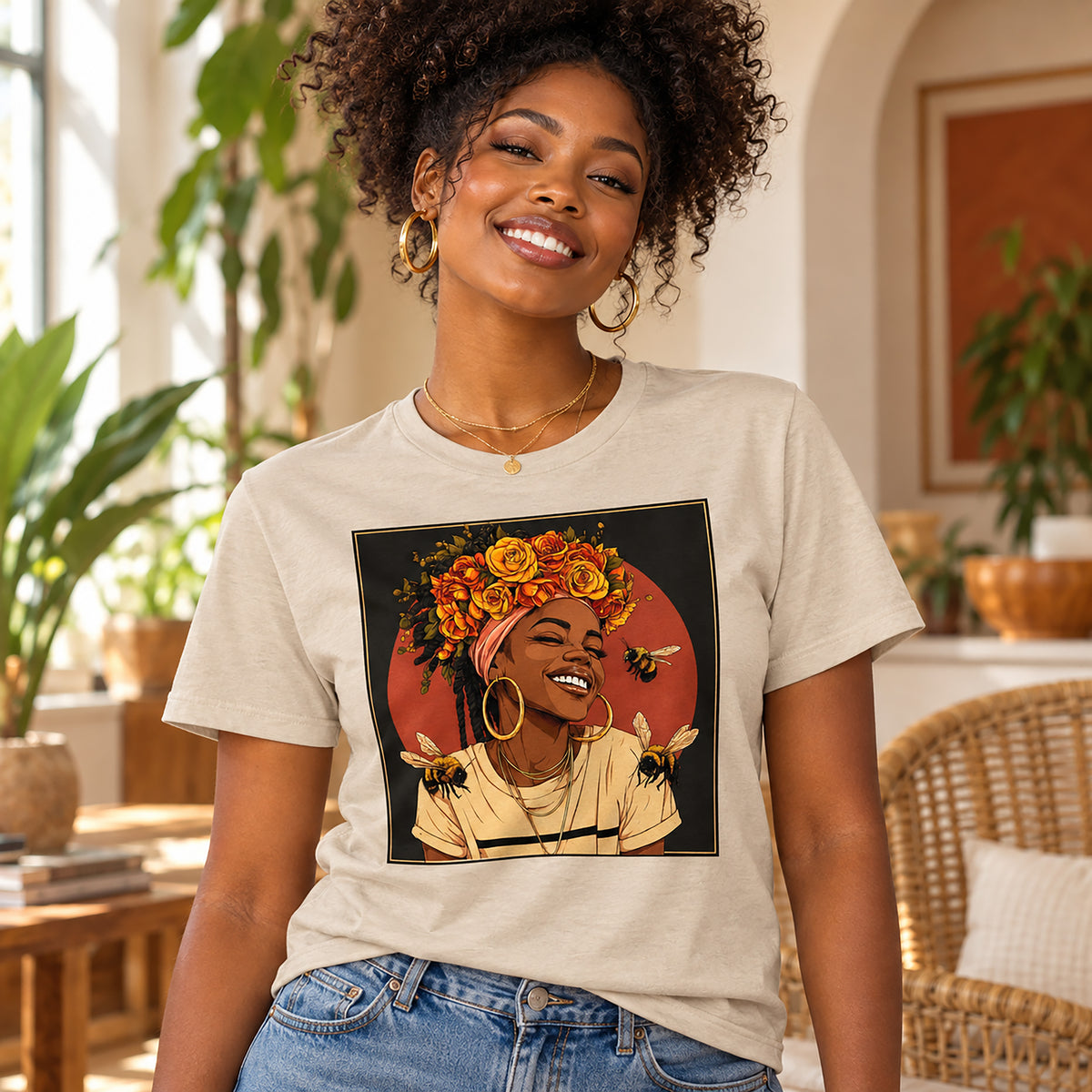 Her Joy Lit Up the Whole Garden T-Shirt