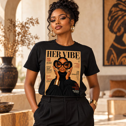 Her Vibe Fashion Magazine T-Shirt